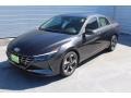 Portofino Gray - Elantra Limited Photo No. 4