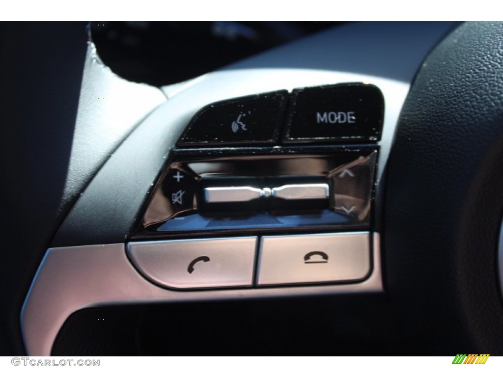 2021 Elantra Limited - Portofino Gray / Black photo #10
