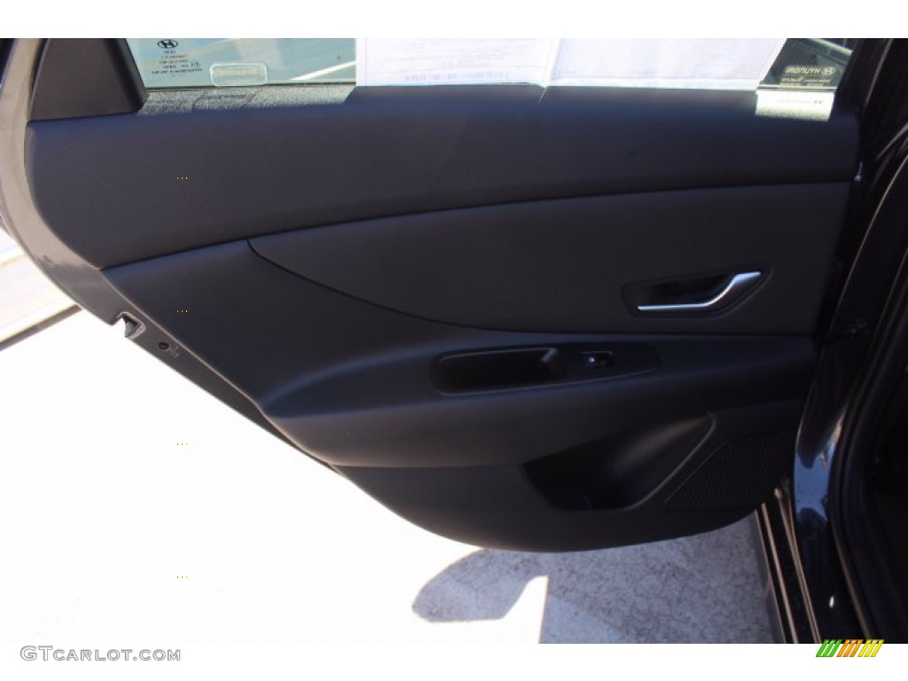2021 Elantra Limited - Portofino Gray / Black photo #17