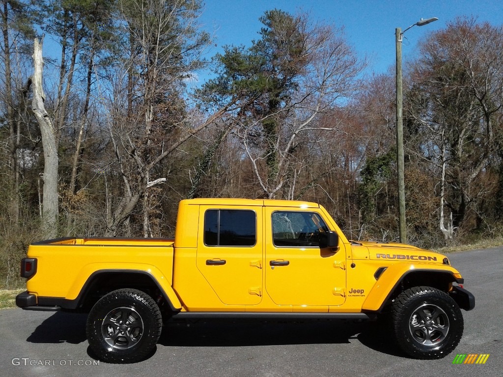 2021 Gladiator Rubicon 4x4 - Nacho / Black photo #5