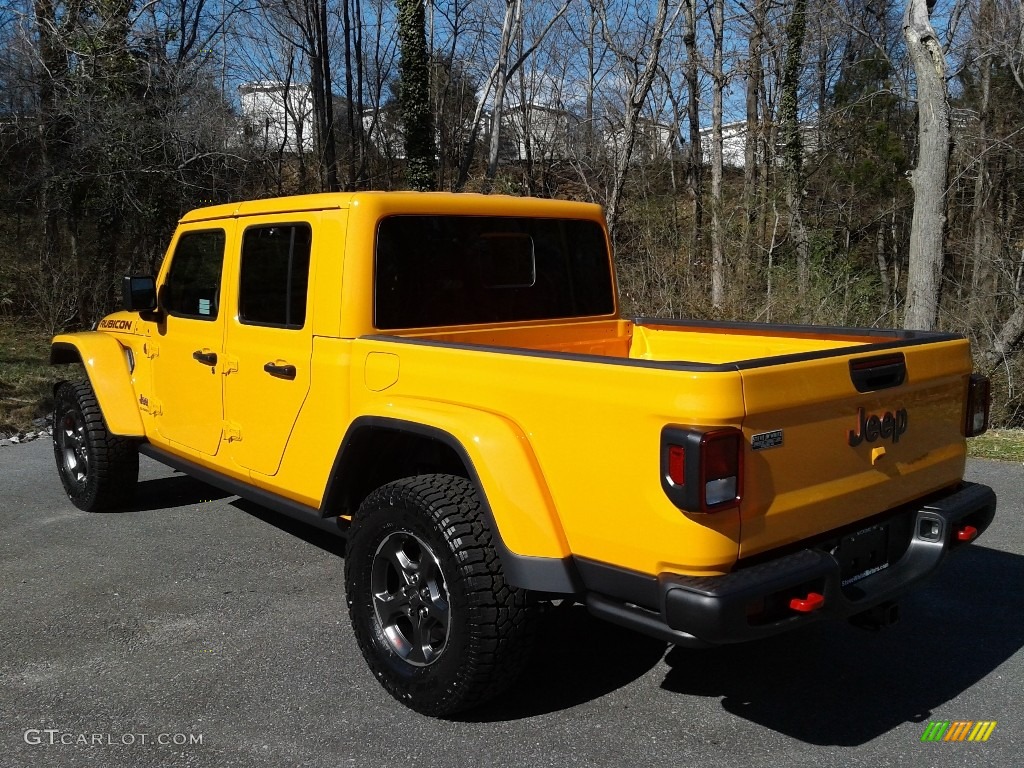 2021 Gladiator Rubicon 4x4 - Nacho / Black photo #9