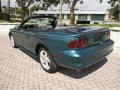 1996 Pacific Green Metallic Ford Mustang V6 Convertible  photo #5