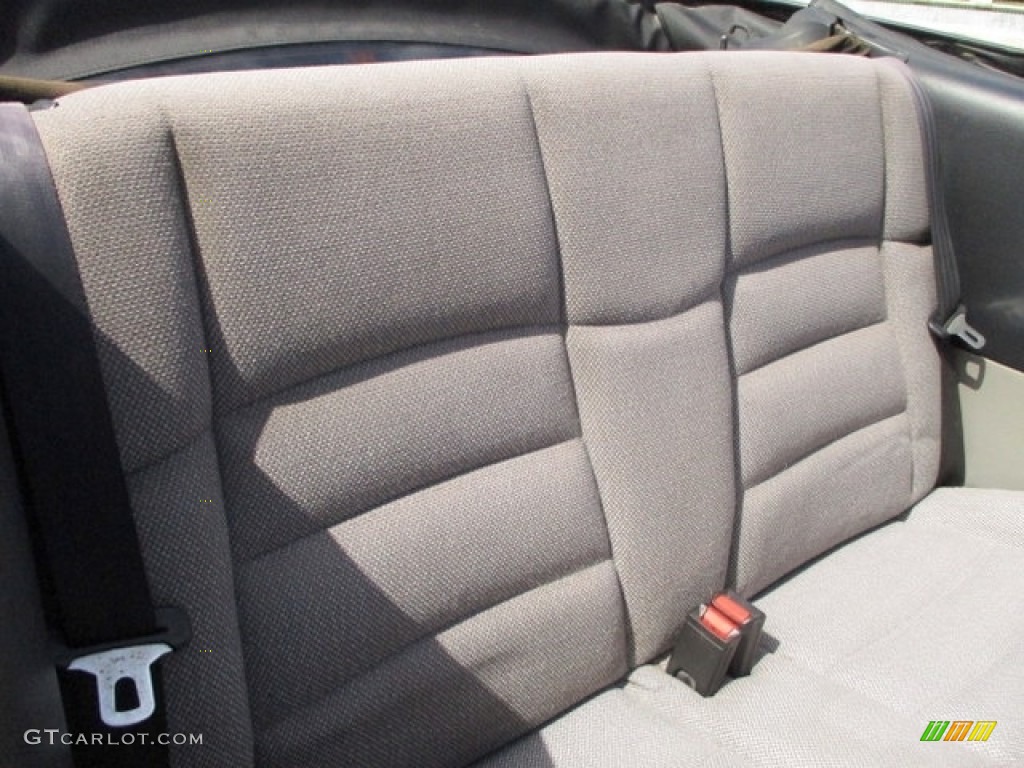 1996 Mustang V6 Convertible - Pacific Green Metallic / Grey Cloth photo #6