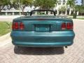 1996 Pacific Green Metallic Ford Mustang V6 Convertible  photo #7