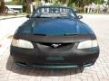 1996 Pacific Green Metallic Ford Mustang V6 Convertible  photo #15