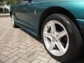 1996 Pacific Green Metallic Ford Mustang V6 Convertible  photo #24