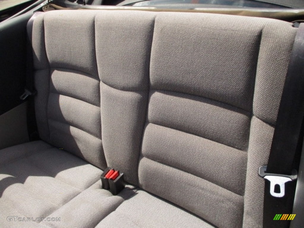 1996 Mustang V6 Convertible - Pacific Green Metallic / Grey Cloth photo #40