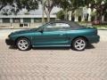 1996 Pacific Green Metallic Ford Mustang V6 Convertible  photo #47