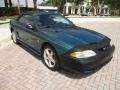 1996 Pacific Green Metallic Ford Mustang V6 Convertible  photo #55