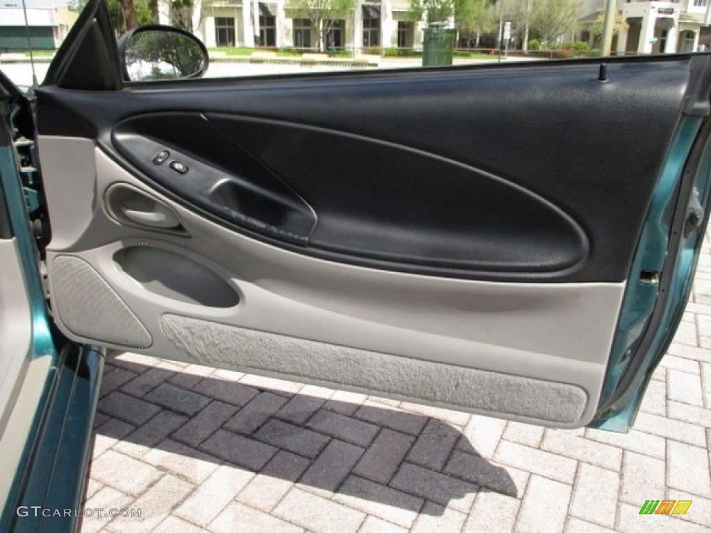 1996 Mustang V6 Convertible - Pacific Green Metallic / Grey Cloth photo #60