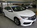 Taffeta White - Civic LX Sedan Photo No. 3