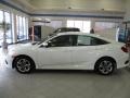 Taffeta White - Civic LX Sedan Photo No. 10