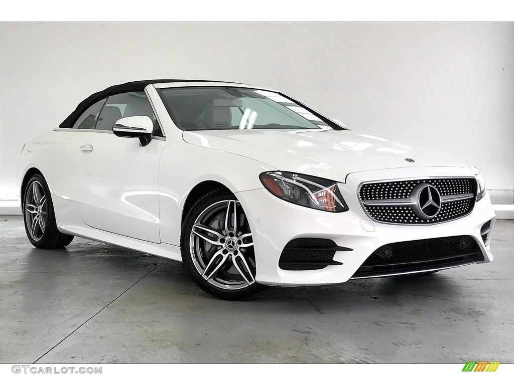 2018 E 400 Convertible - Polar White / Macchiato Beige/Espresso Brown photo #34