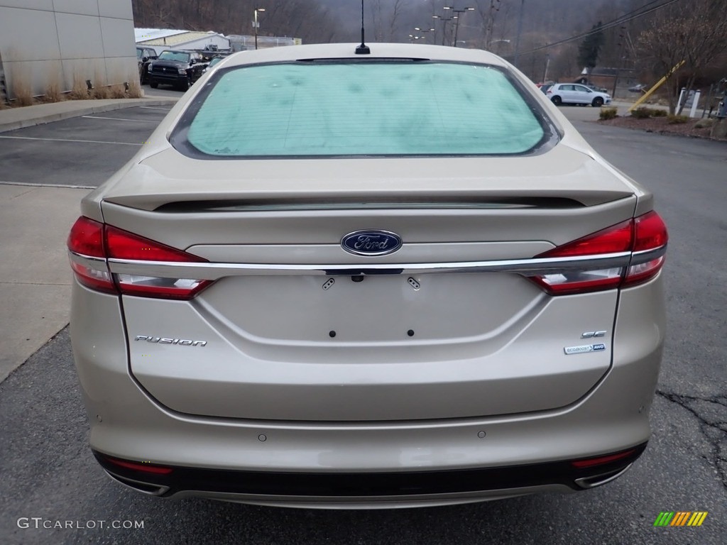 2018 Fusion SE AWD - White Gold / Ebony photo #3