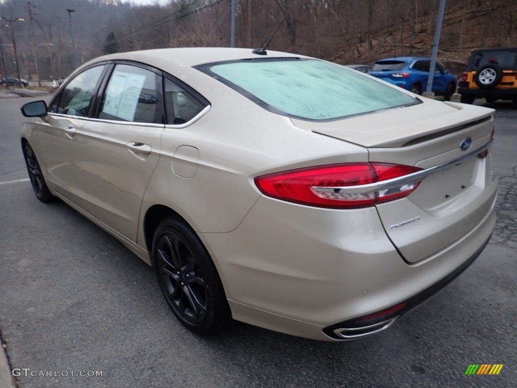 2018 Fusion SE AWD - White Gold / Ebony photo #5