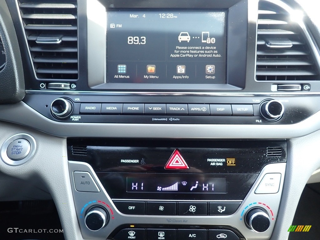 2017 Elantra SE - Gray / Gray photo #26