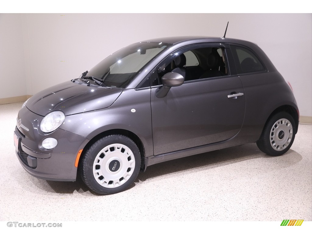 Granito Lucente (Granite) 2015 Fiat 500 Pop Exterior Photo #141284841