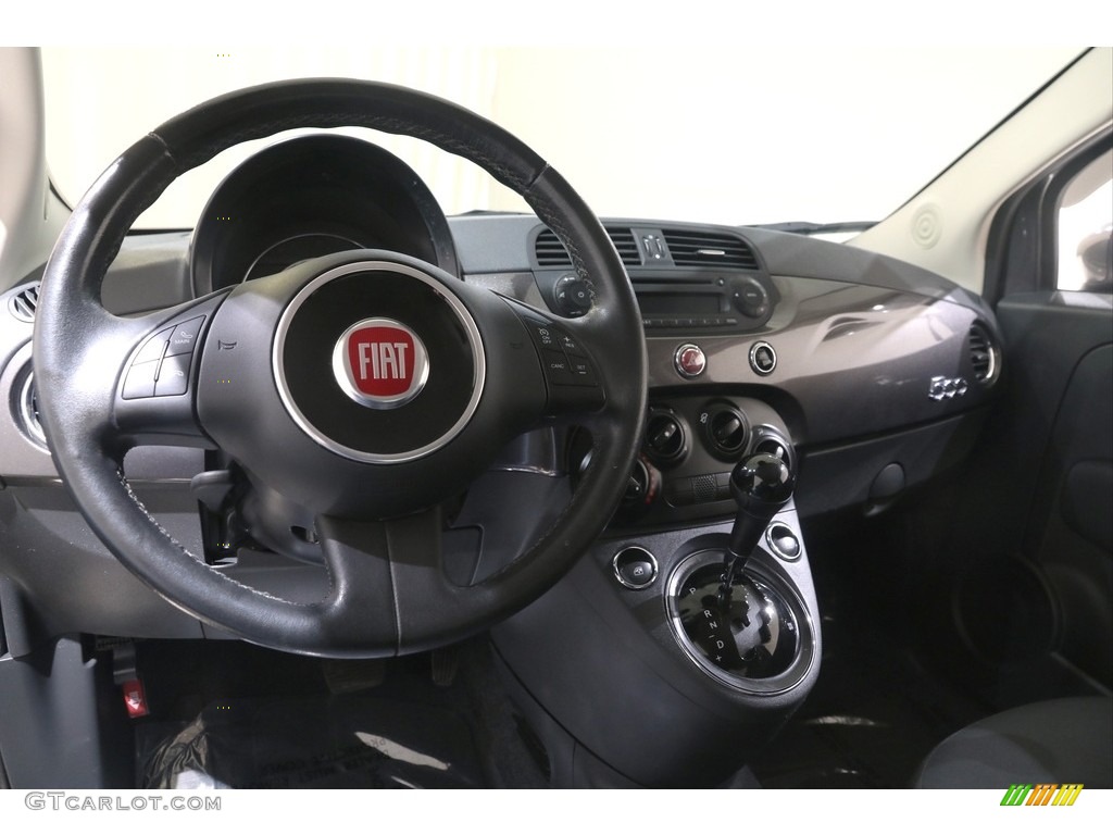 2015 Fiat 500 Pop Nero (Black) Dashboard Photo #141284883