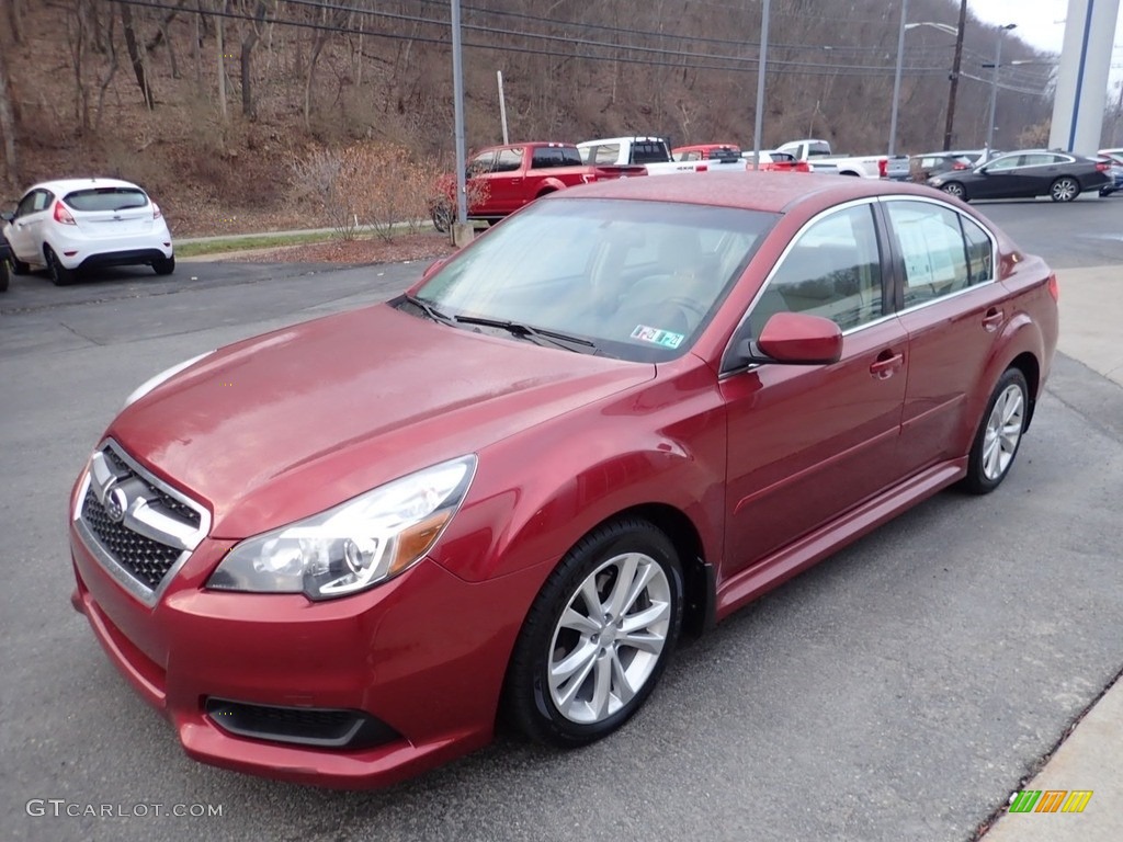 2013 Legacy 2.5i Premium - Venetian Red Pearl / Black photo #6