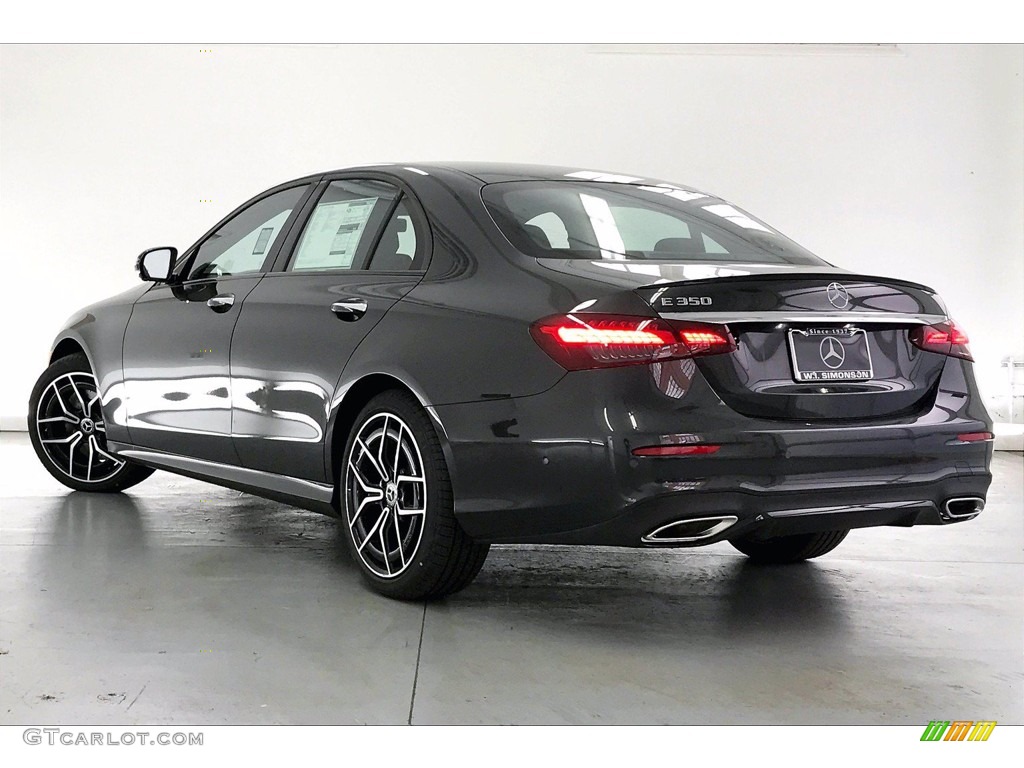 2021 E 350 Sedan - Graphite Gray Metallic / Black photo #2