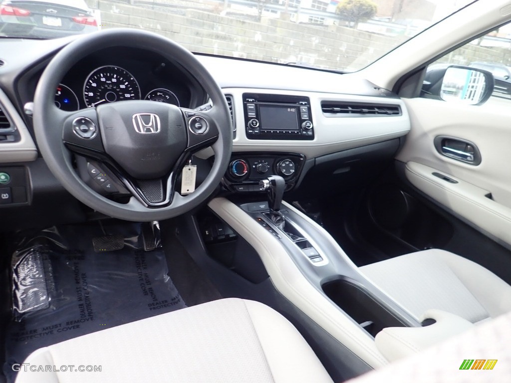 2016 HR-V LX AWD - Deep Ocean Pearl / Black photo #18