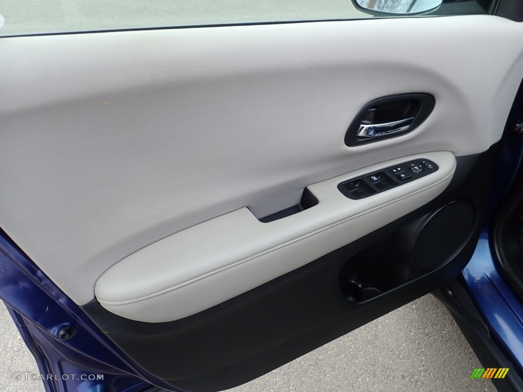 2016 HR-V LX AWD - Deep Ocean Pearl / Black photo #20