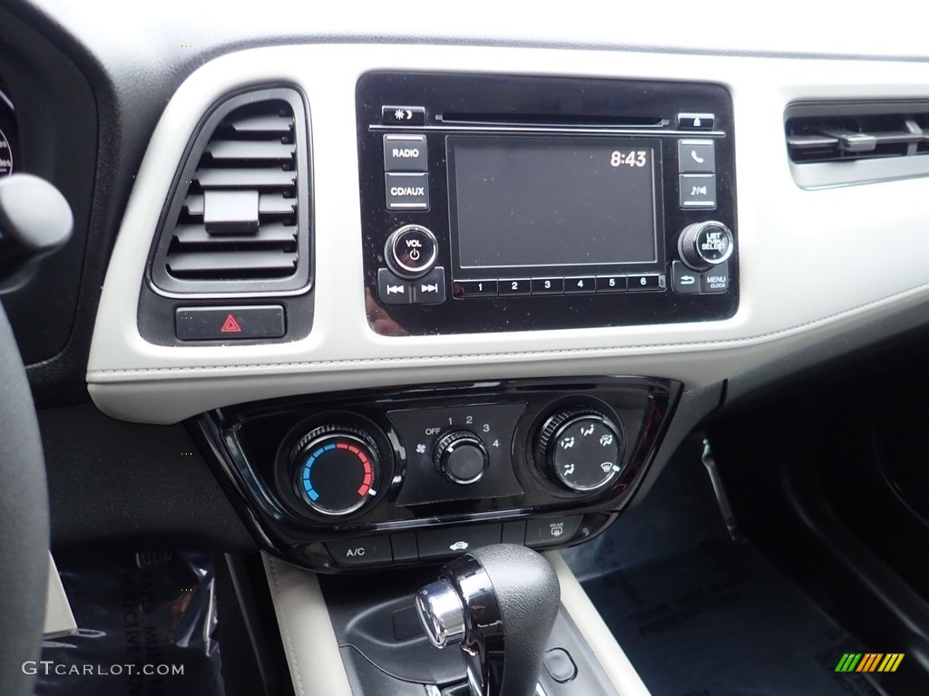 2016 HR-V LX AWD - Deep Ocean Pearl / Black photo #22