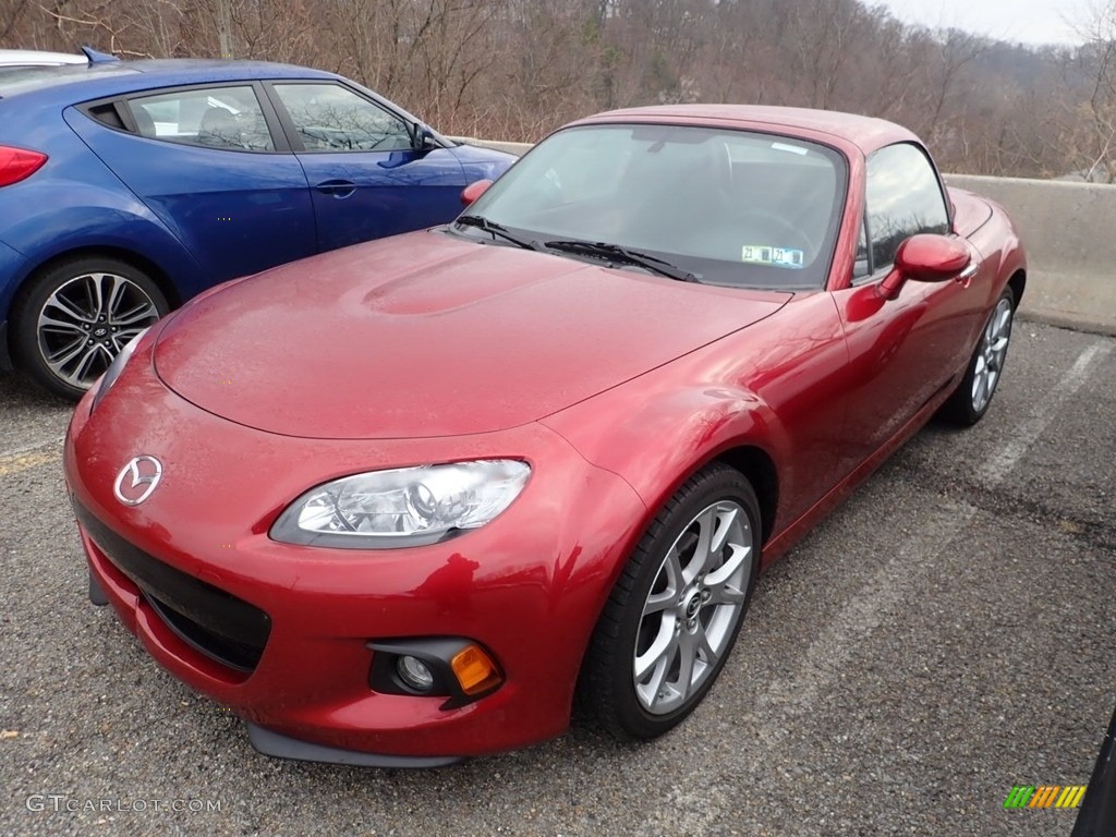 2015 MX-5 Miata Grand Touring Hard Top Roadster - Zeal Red Mica / Black Leather photo #1