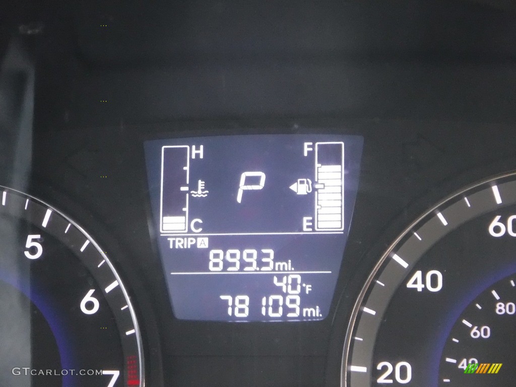 2016 Accent SE Sedan - Triathlon Gray / Gray photo #20