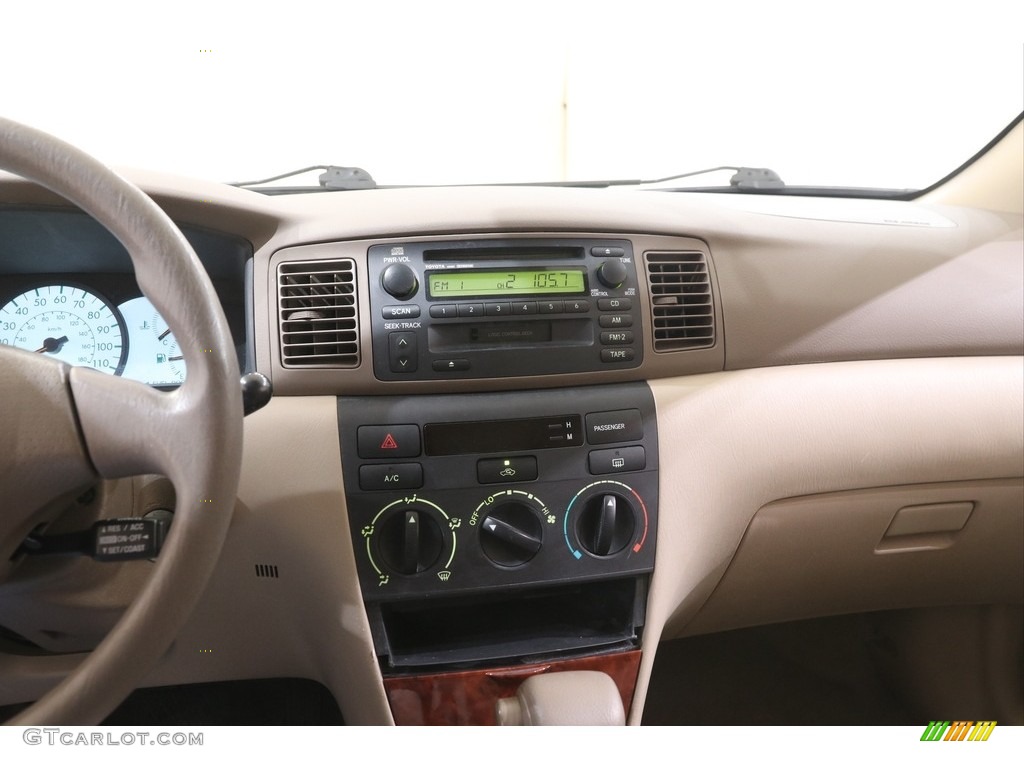 2003 Corolla LE - Sandrift Metallic / Pebble Beige photo #9