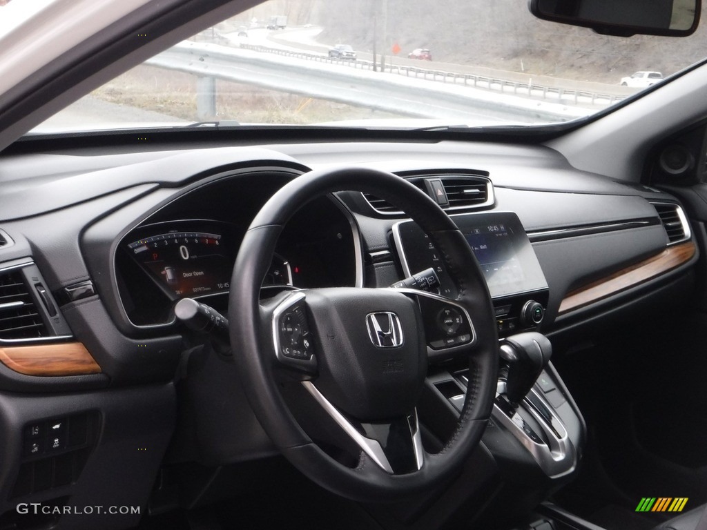 2018 CR-V EX-L AWD - White Diamond Pearl / Black photo #16