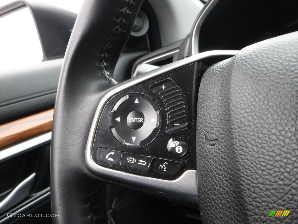 2018 CR-V EX-L AWD - White Diamond Pearl / Black photo #23