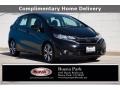 2018 Crystal Black Pearl Honda Fit EX  photo #1