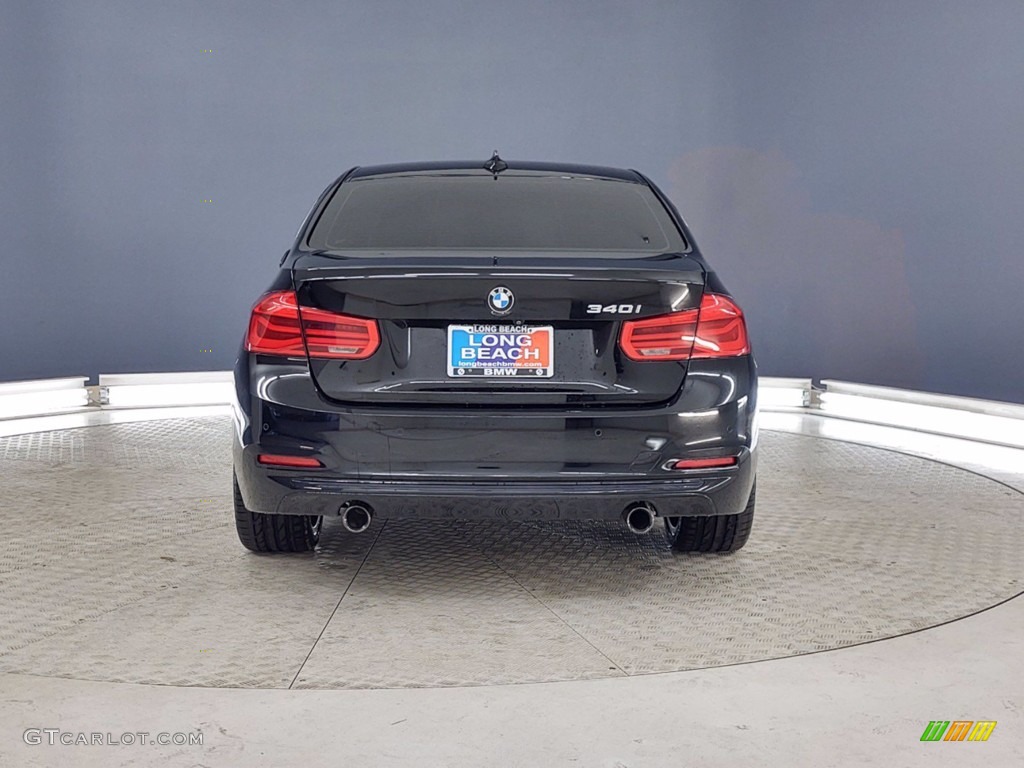 2018 3 Series 340i Sedan - Jet Black / Black photo #4