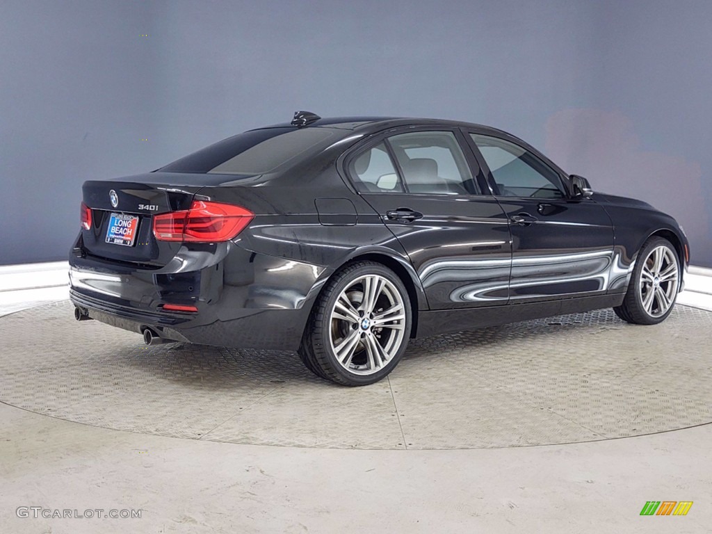 2018 3 Series 340i Sedan - Jet Black / Black photo #5