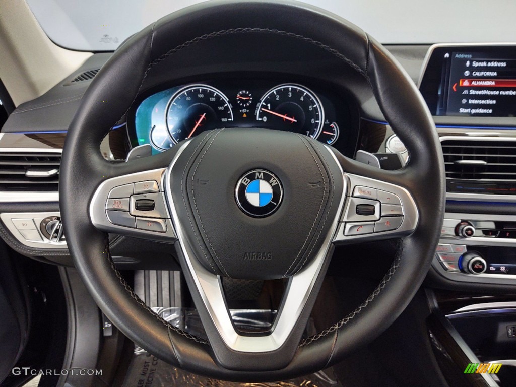 2018 7 Series 740i Sedan - Jet Black / Black photo #18