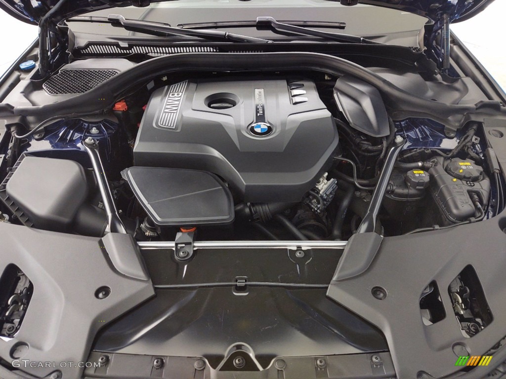 2017 5 Series 530i Sedan - Mediterranean Blue Metallic / Black photo #12
