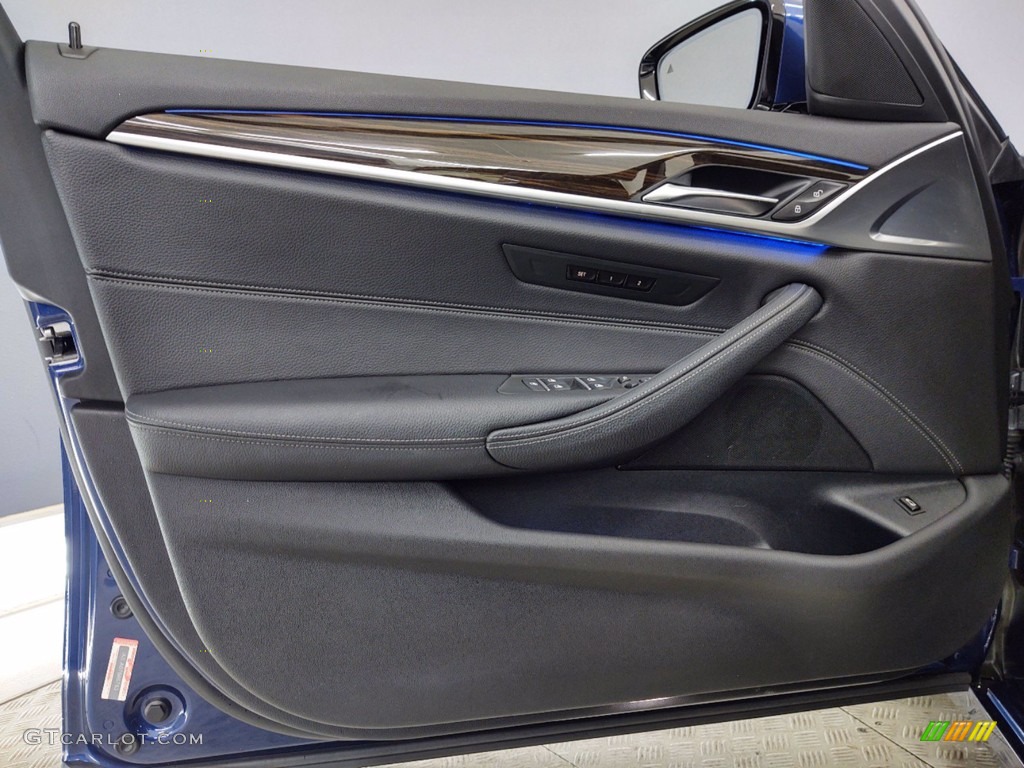 2017 5 Series 530i Sedan - Mediterranean Blue Metallic / Black photo #13