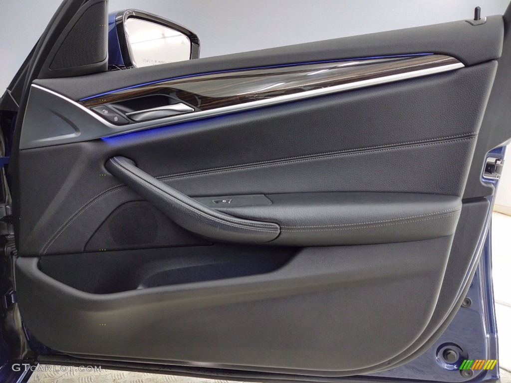 2017 5 Series 530i Sedan - Mediterranean Blue Metallic / Black photo #32