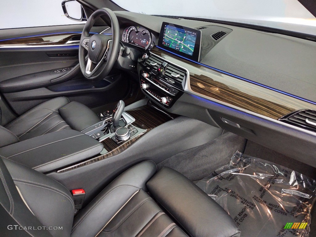 2017 5 Series 530i Sedan - Mediterranean Blue Metallic / Black photo #33