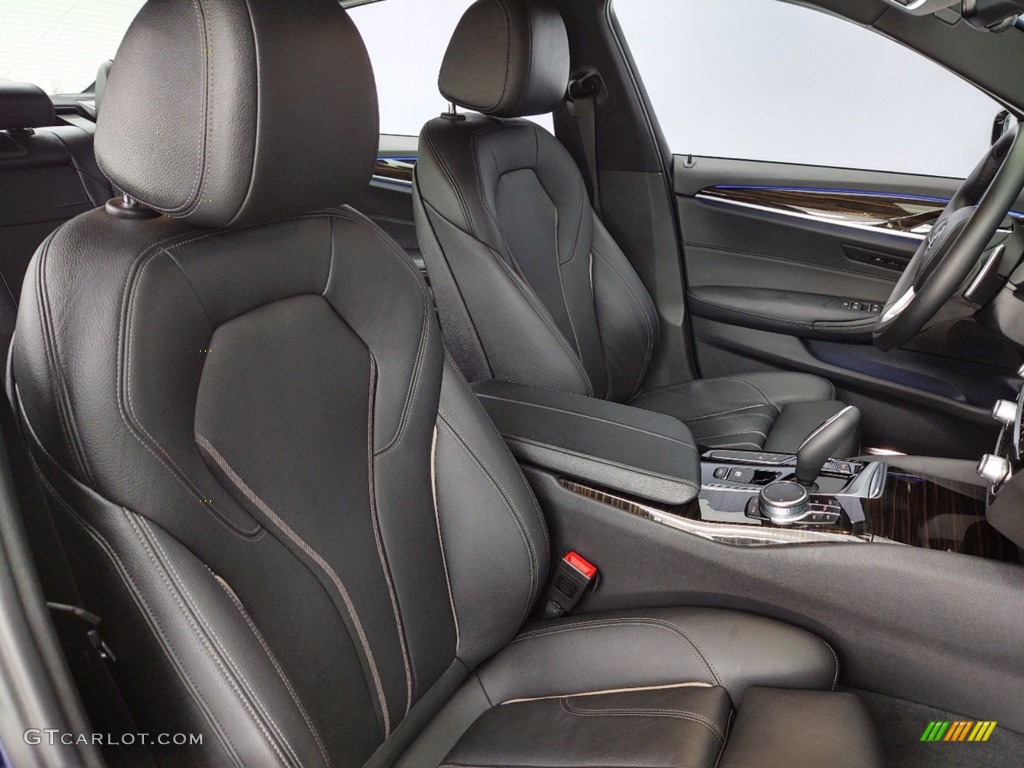 2017 5 Series 530i Sedan - Mediterranean Blue Metallic / Black photo #34