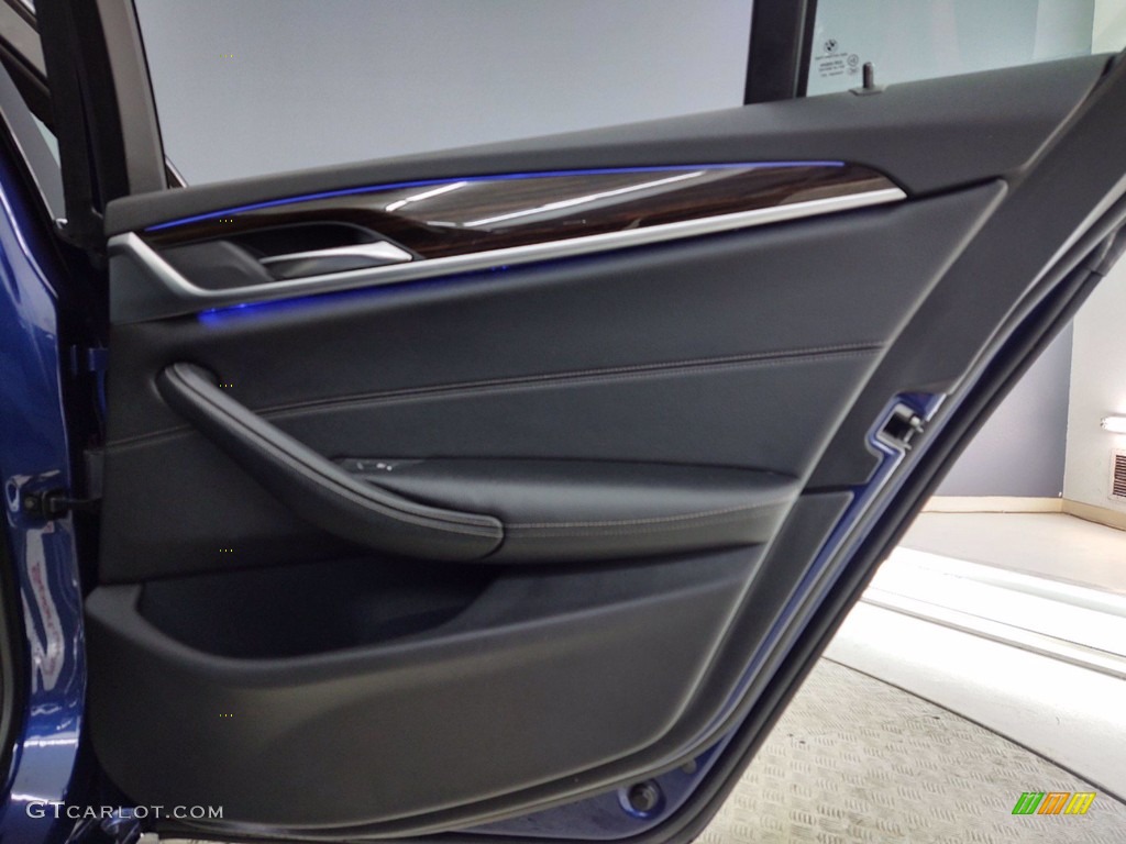 2017 5 Series 530i Sedan - Mediterranean Blue Metallic / Black photo #35