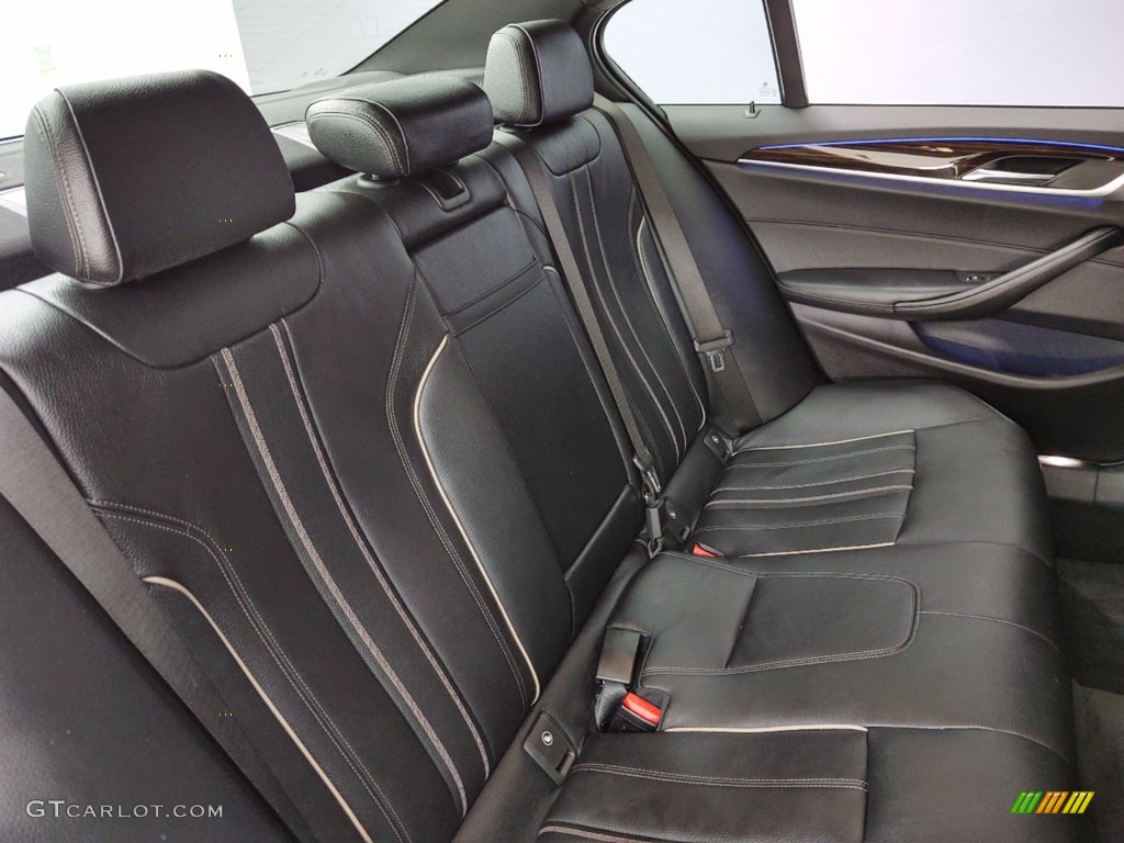 2017 5 Series 530i Sedan - Mediterranean Blue Metallic / Black photo #36