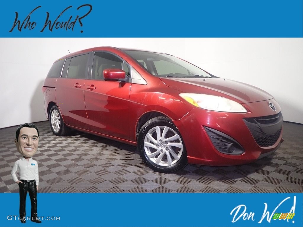 2012 MAZDA5 Sport - Copper Red Mica / Sand photo #1