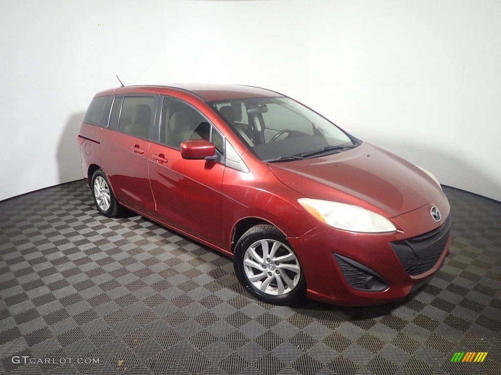 2012 MAZDA5 Sport - Copper Red Mica / Sand photo #2