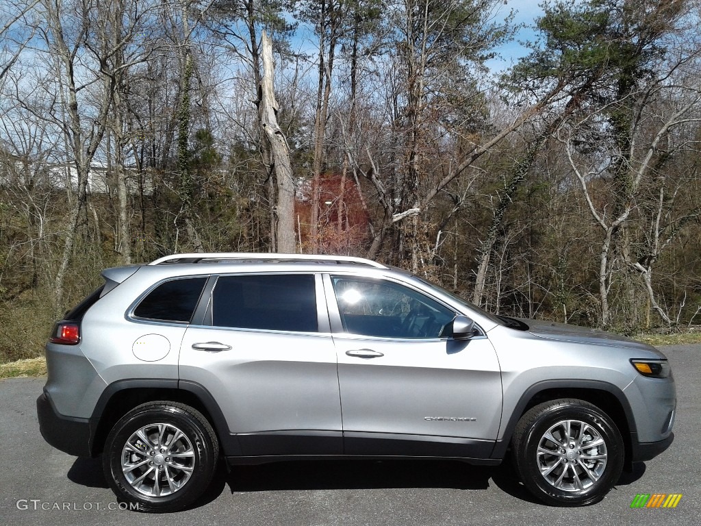 2021 Cherokee Latitude Lux 4x4 - Billet Silver Metallic / Black photo #5