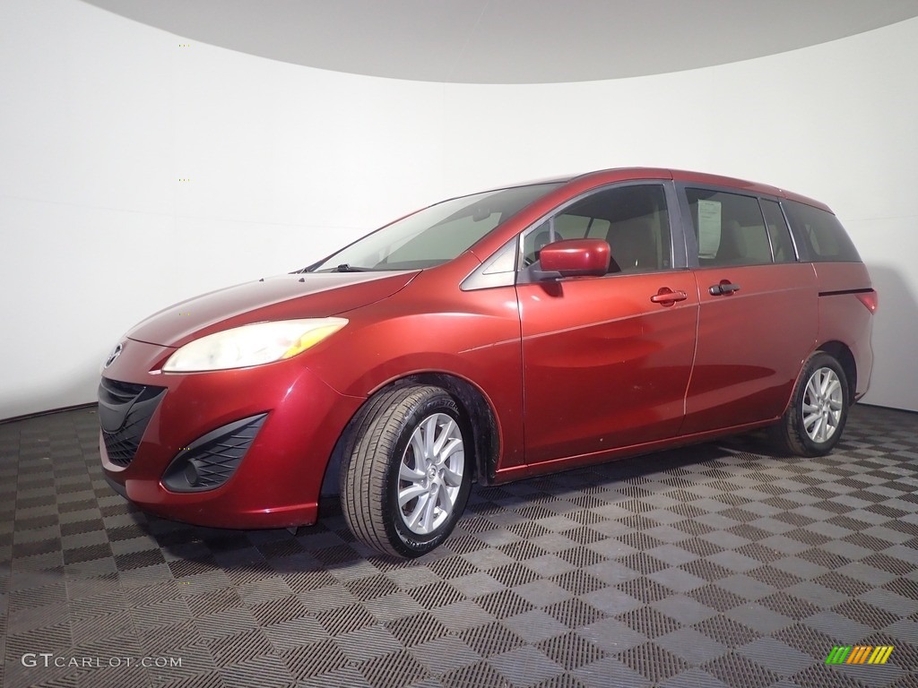 2012 MAZDA5 Sport - Copper Red Mica / Sand photo #7