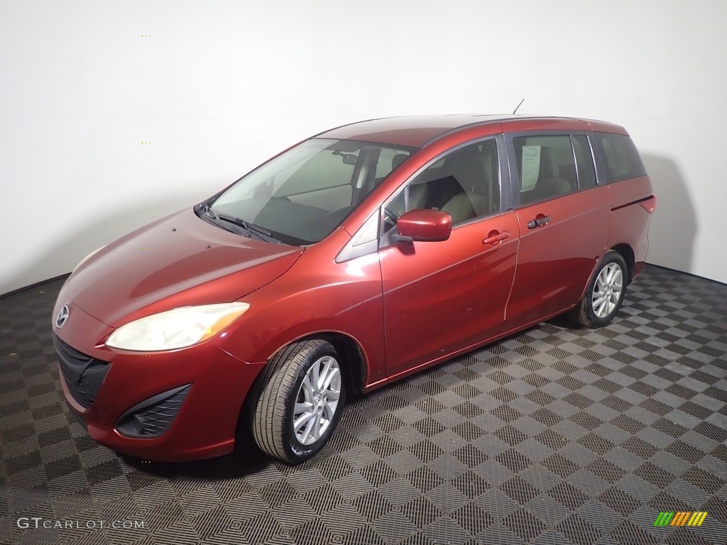 2012 MAZDA5 Sport - Copper Red Mica / Sand photo #8
