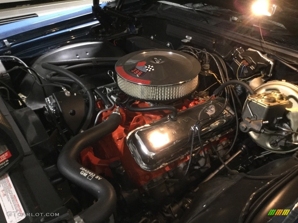 1970 Chevrolet Chevelle SS 396 Convertible Engine Photos