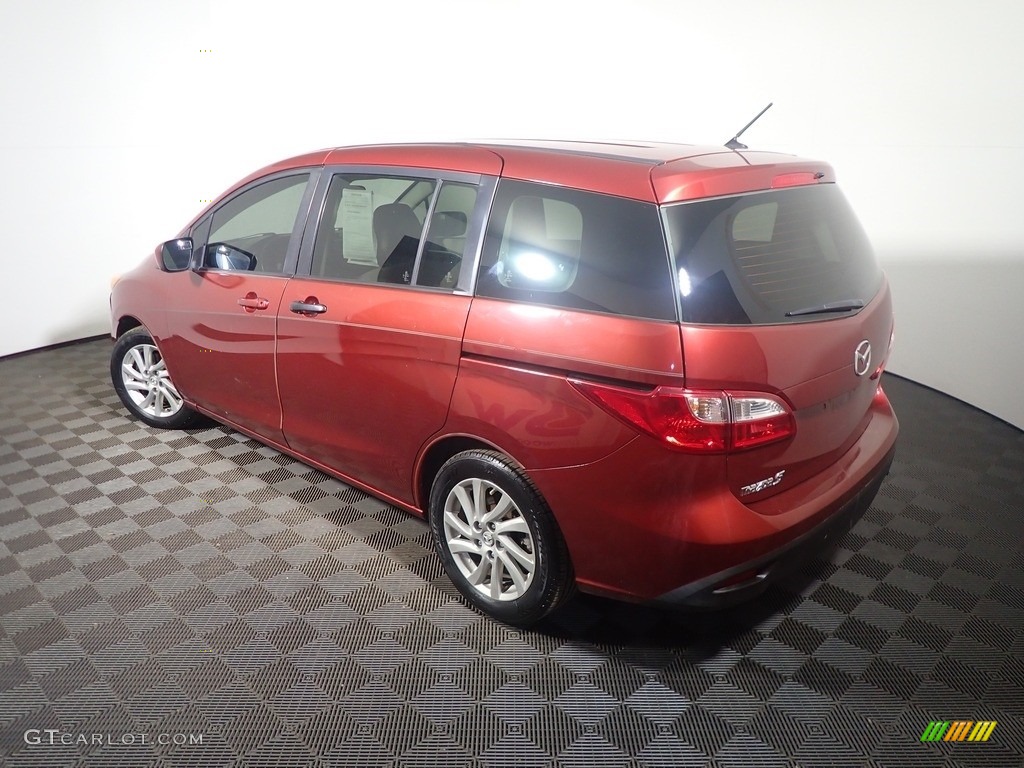 2012 MAZDA5 Sport - Copper Red Mica / Sand photo #11